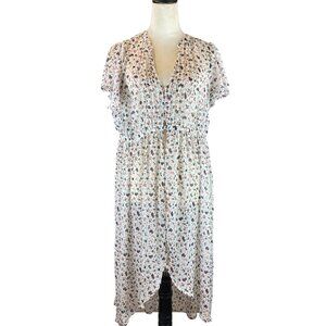 Torrid Tunic Women's Size 00 (M/L) High-Low Floral Print